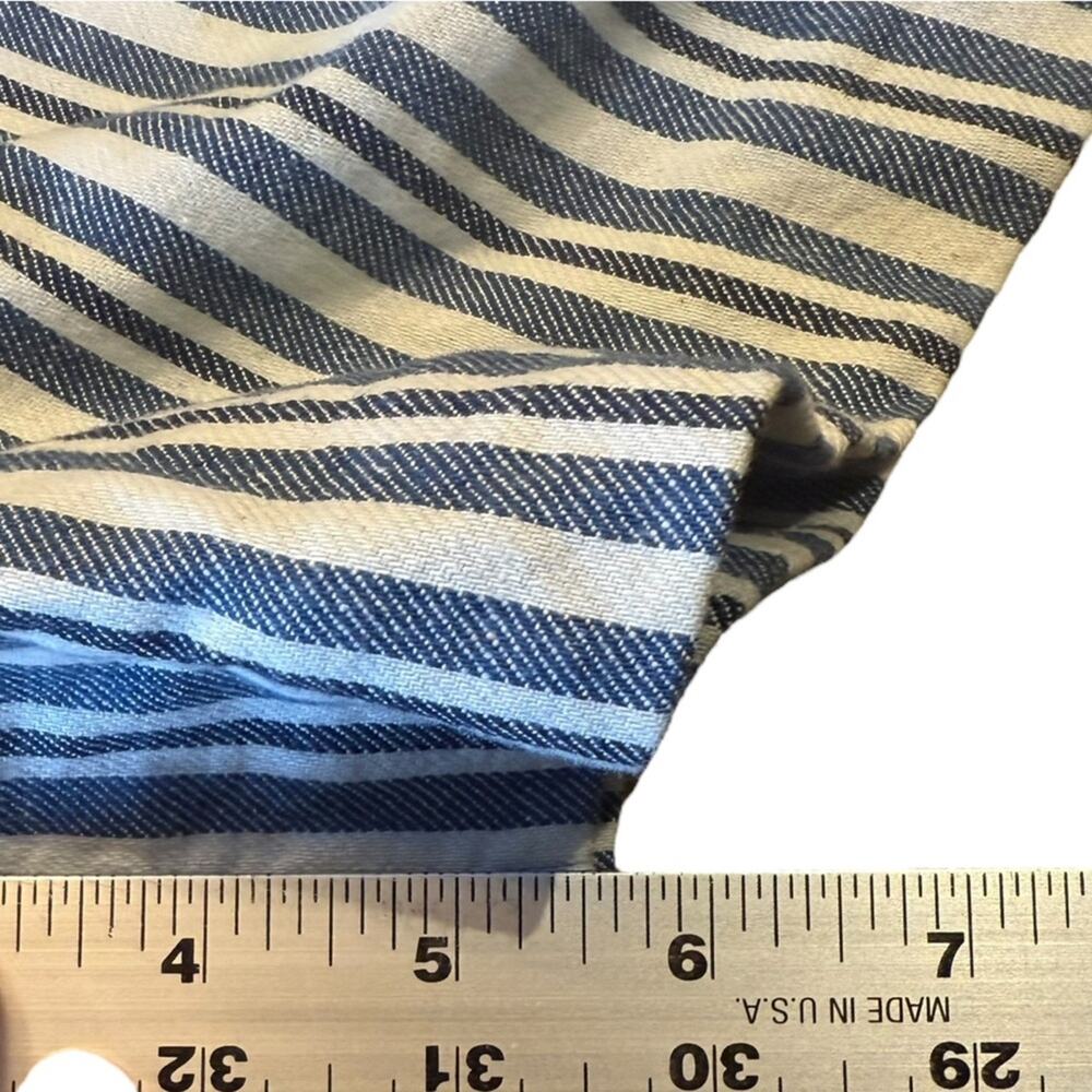 Free People Striped High-Waisted Shorts with Belt Womens Small - Picture 5 of 7